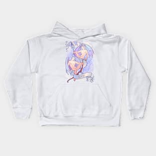 Zodiac sign of Gemini, element of air Kids Hoodie